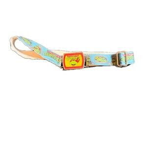 Ninja Turtles Kids Stretch Belt Blue Lee USA Licensed Retro Buckle Vintage
